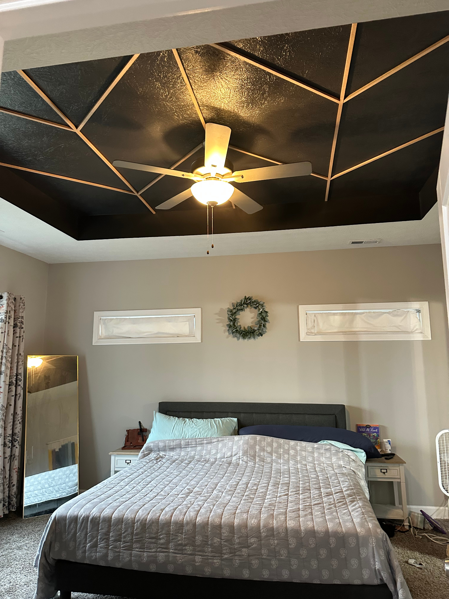 Custom geometric ceiling