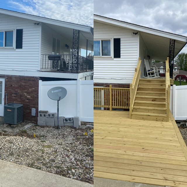 Front Entry & Deck Rebuild