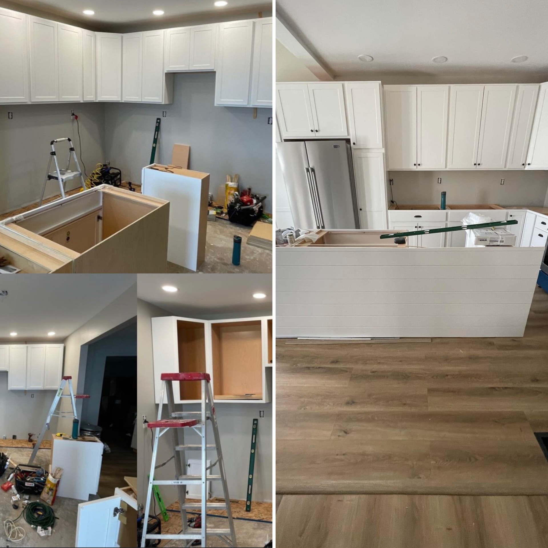 Kitchen Cabinet Install