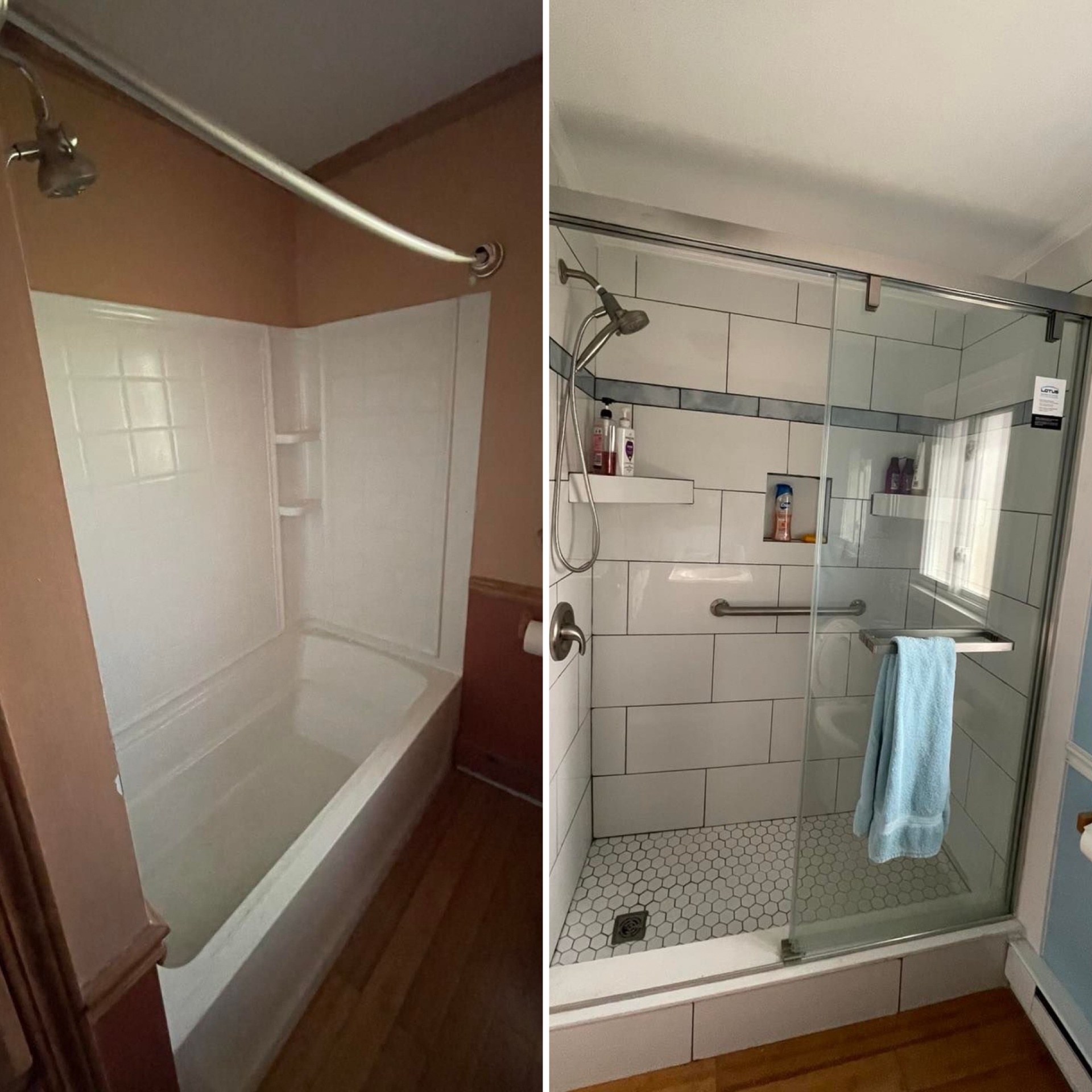 Tiled Shower Conversion